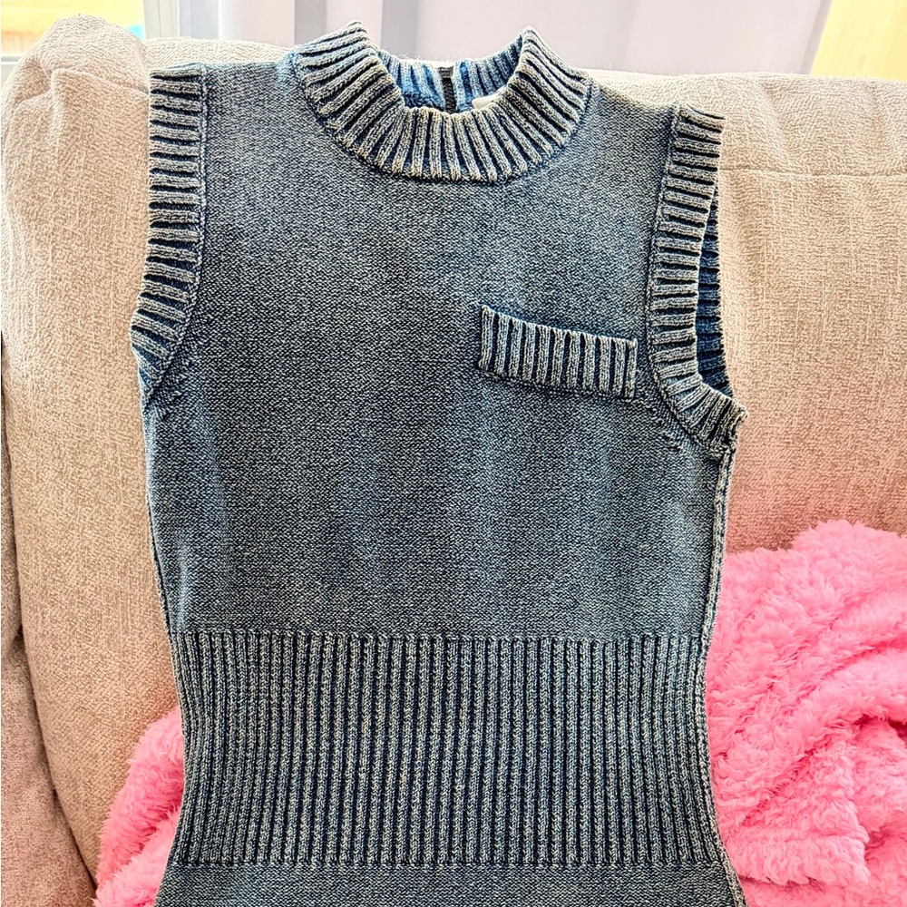T by Alexander Wang Indigo Dress